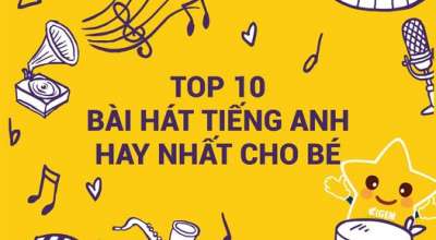 10 bài hát tiếng Anh dành cho bé